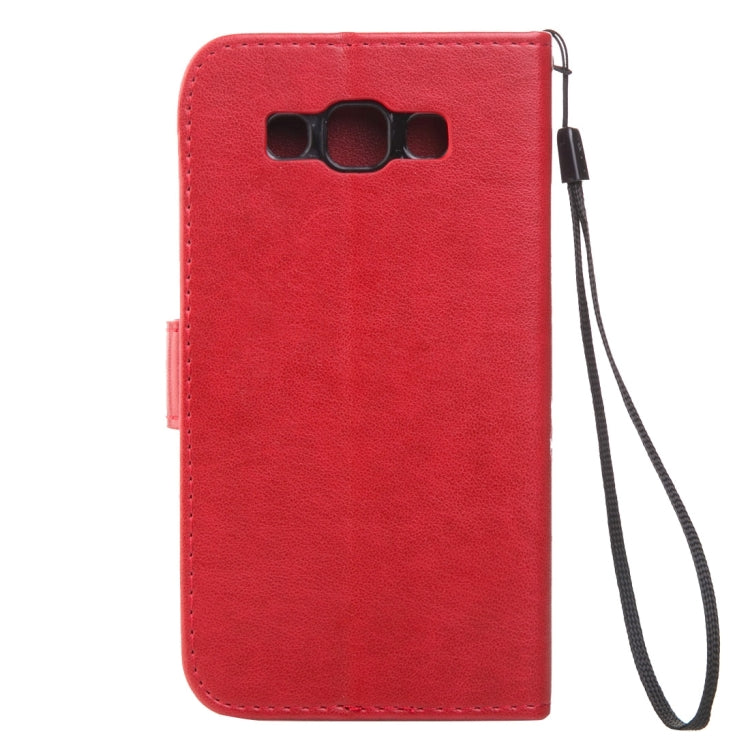 For Galaxy J3 Crazy Horse Texture Printing Horizontal Flip Leather Case with Holder & Card Slots & Wallet & Lanyard