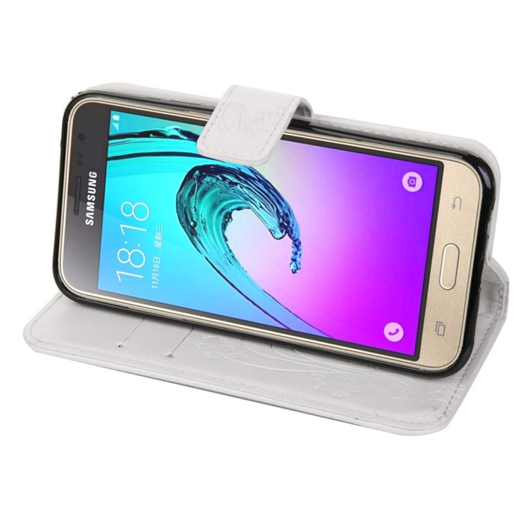 For Galaxy J3 Crazy Horse Texture Printing Horizontal Flip Leather Case with Holder & Card Slots & Wallet & Lanyard