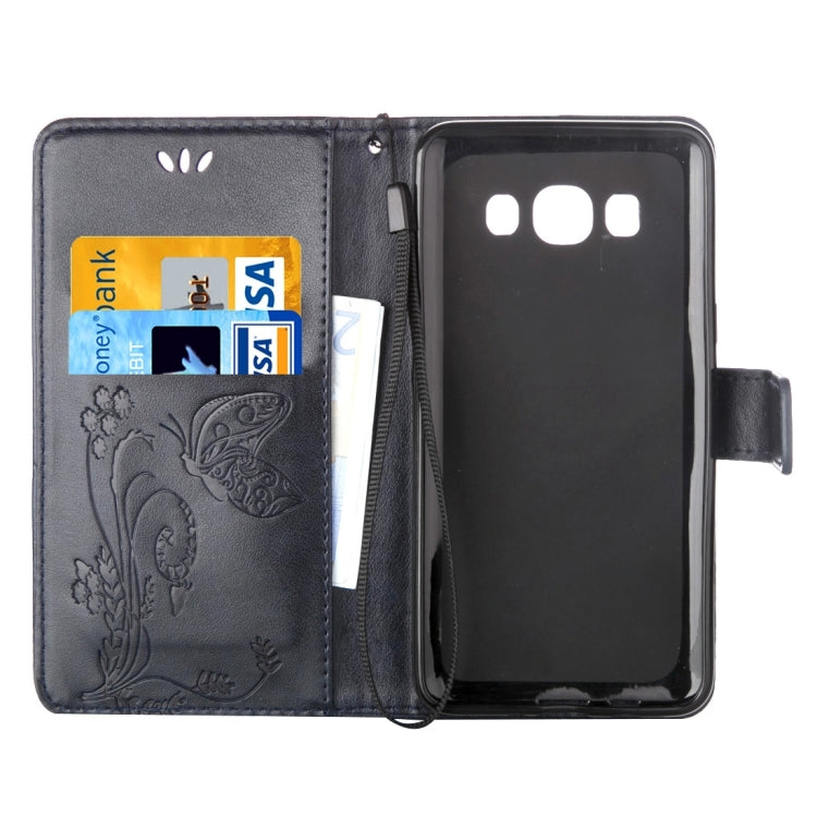 For Galaxy J1 (2016) / J120 Crazy Horse Texture Printing Horizontal Flip Leather Case with Holder & Card Slots & Wallet & Lanyard