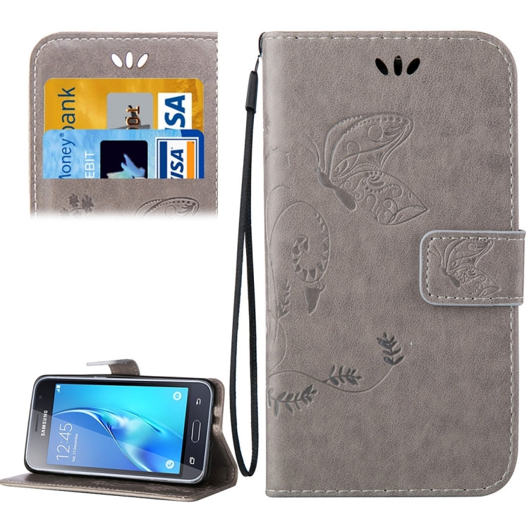 For Galaxy J1 (2016) / J120 Crazy Horse Texture Printing Horizontal Flip Leather Case with Holder & Card Slots & Wallet & Lanyard