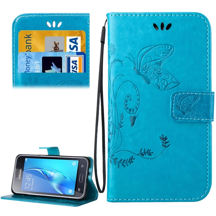For Galaxy J1 (2016) / J120 Crazy Horse Texture Printing Horizontal Flip Leather Case with Holder & Card Slots & Wallet & Lanyard