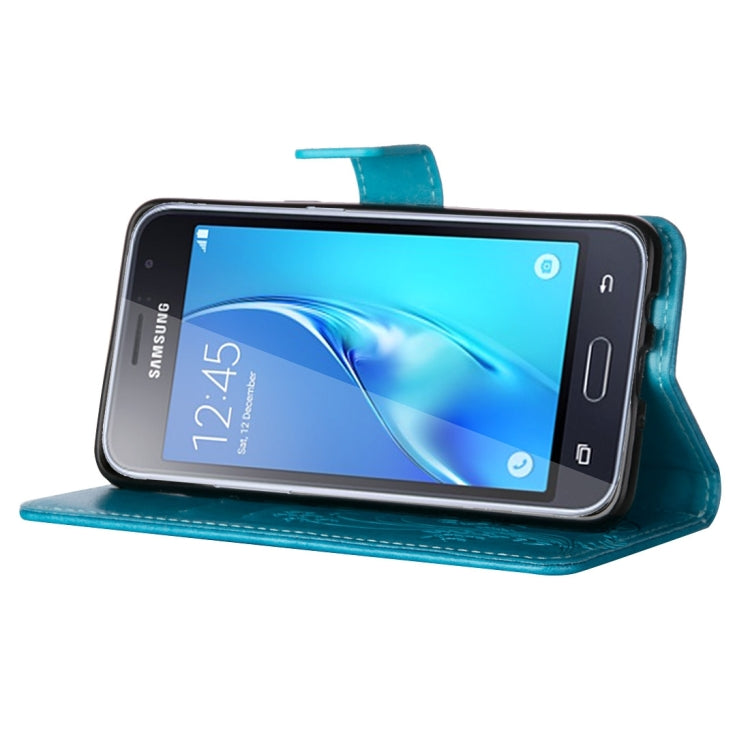 For Galaxy J1 (2016) / J120 Crazy Horse Texture Printing Horizontal Flip Leather Case with Holder & Card Slots & Wallet & Lanyard