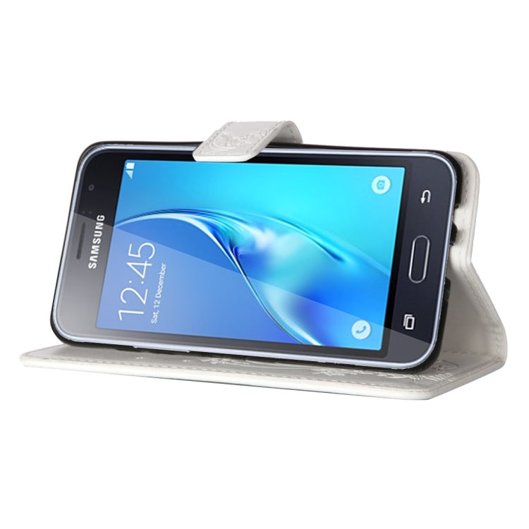 For Galaxy J1 (2016) / J120 Crazy Horse Texture Printing Horizontal Flip Leather Case with Holder & Card Slots & Wallet & Lanyard