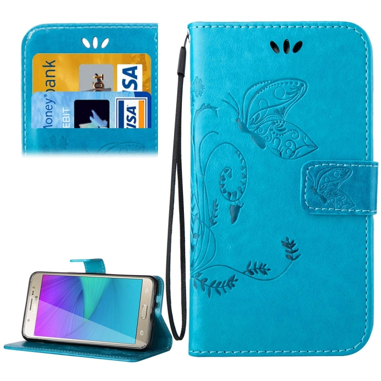 For Galaxy J5 (2016) / J510 Crazy Horse Texture Printing Horizontal Flip Leather Case with Holder & Card Slots & Wallet & Lanyard