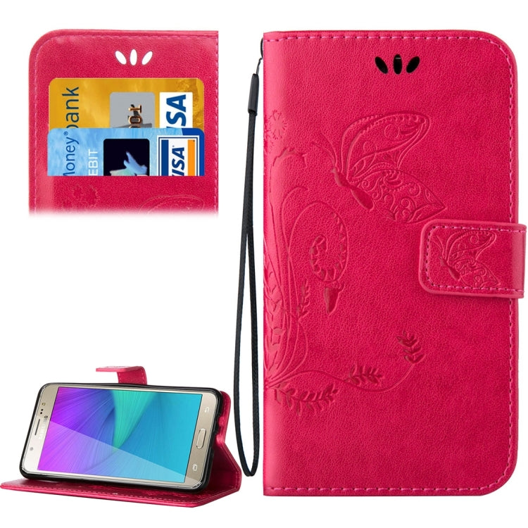 For Galaxy J5 (2016) / J510 Crazy Horse Texture Printing Horizontal Flip Leather Case with Holder & Card Slots & Wallet & Lanyard