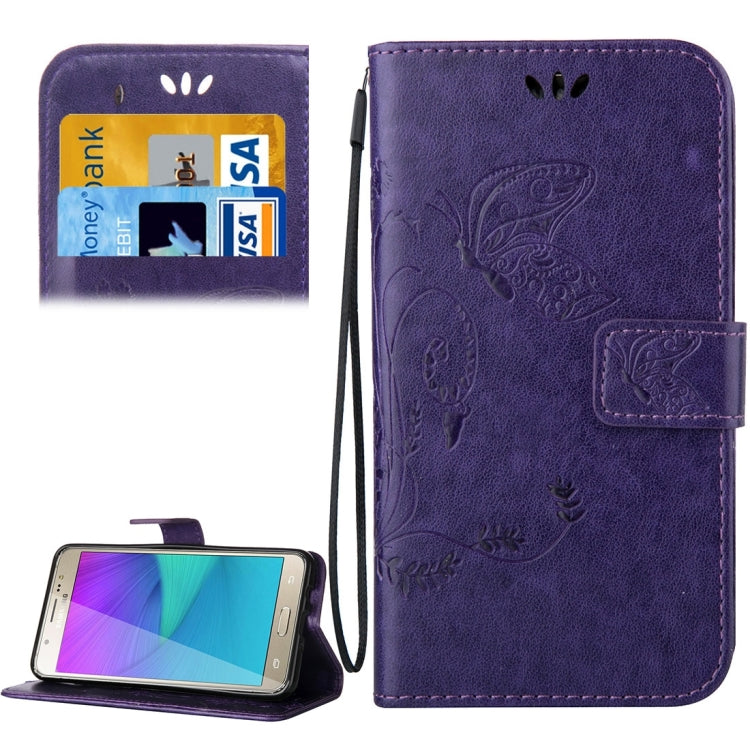 For Galaxy J5 (2016) / J510 Crazy Horse Texture Printing Horizontal Flip Leather Case with Holder & Card Slots & Wallet & Lanyard