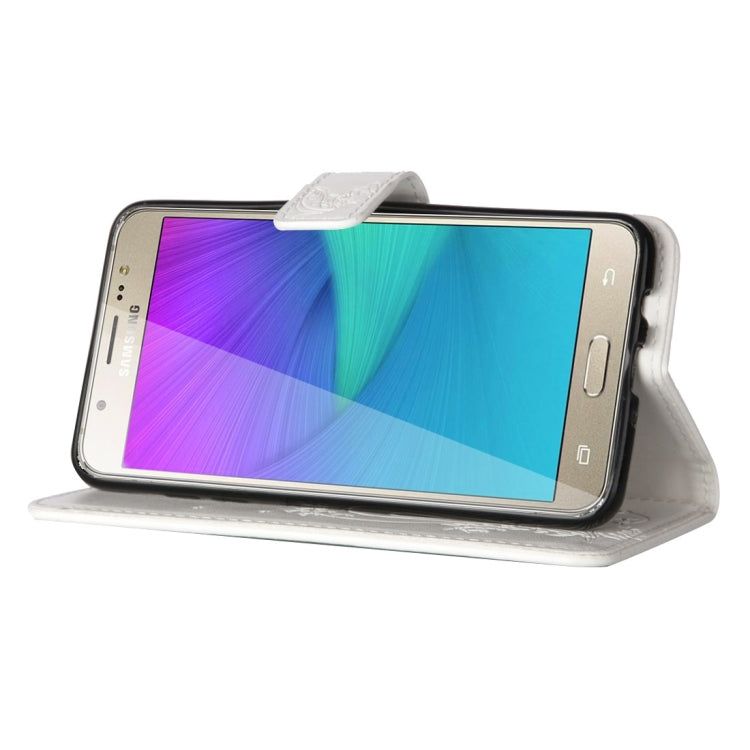 For Galaxy J5 (2016) / J510 Crazy Horse Texture Printing Horizontal Flip Leather Case with Holder & Card Slots & Wallet & Lanyard
