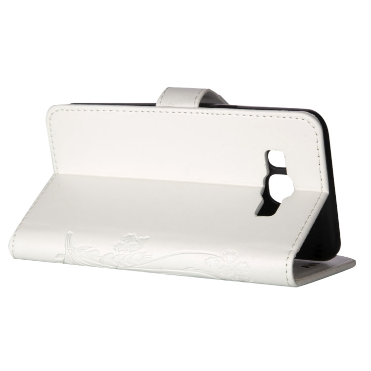 For Galaxy J5 (2016) / J510 Crazy Horse Texture Printing Horizontal Flip Leather Case with Holder & Card Slots & Wallet & Lanyard
