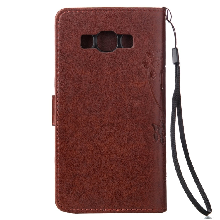 For Galaxy J7 (2016) / J710 Crazy Horse Texture Printing Horizontal Flip Leather Case with Holder & Card Slots & Wallet & Lanyard