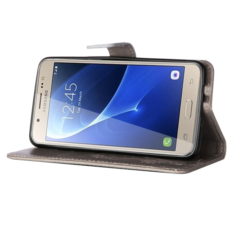 For Galaxy J7 (2016) / J710 Crazy Horse Texture Printing Horizontal Flip Leather Case with Holder & Card Slots & Wallet & Lanyard