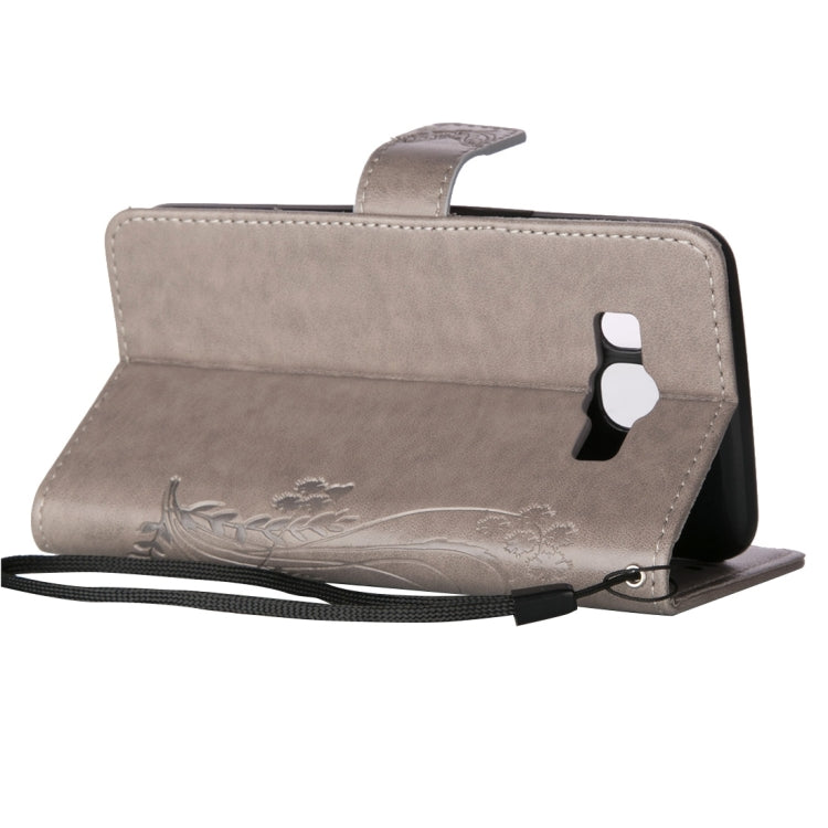 For Galaxy J7 (2016) / J710 Crazy Horse Texture Printing Horizontal Flip Leather Case with Holder & Card Slots & Wallet & Lanyard