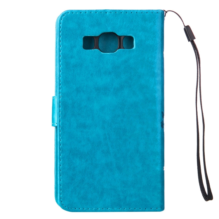 For Galaxy J7 (2016) / J710 Crazy Horse Texture Printing Horizontal Flip Leather Case with Holder & Card Slots & Wallet & Lanyard