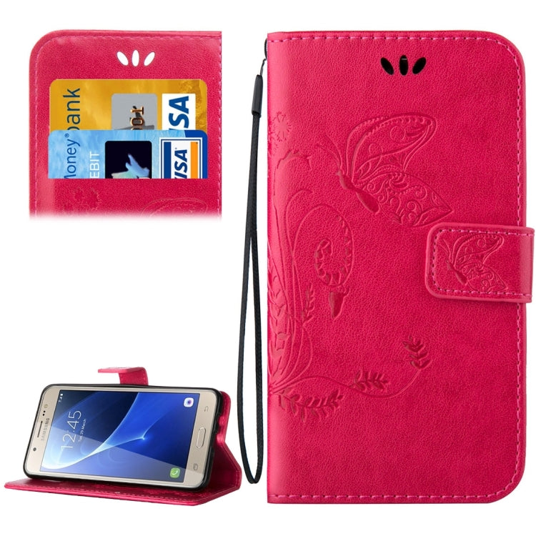 For Galaxy J7 (2016) / J710 Crazy Horse Texture Printing Horizontal Flip Leather Case with Holder & Card Slots & Wallet & Lanyard