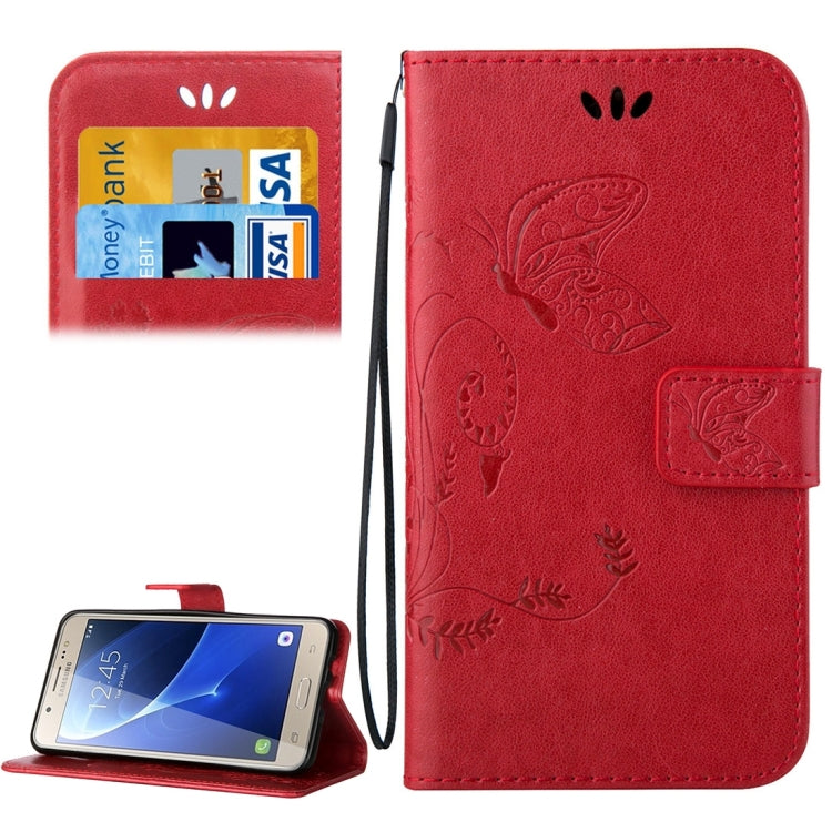 For Galaxy J7 (2016) / J710 Crazy Horse Texture Printing Horizontal Flip Leather Case with Holder & Card Slots & Wallet & Lanyard