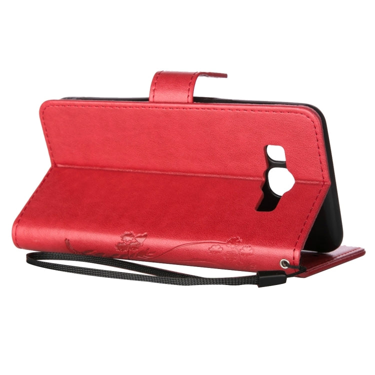 For Galaxy J7 (2016) / J710 Crazy Horse Texture Printing Horizontal Flip Leather Case with Holder & Card Slots & Wallet & Lanyard