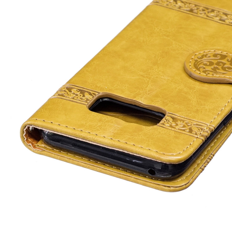 For Galaxy Note 8 Retro Oil Wax Texture Embossed Horizontal Flip Leather Case with Holder & Card Slots & Wallet & Photo Frame & Lanyard