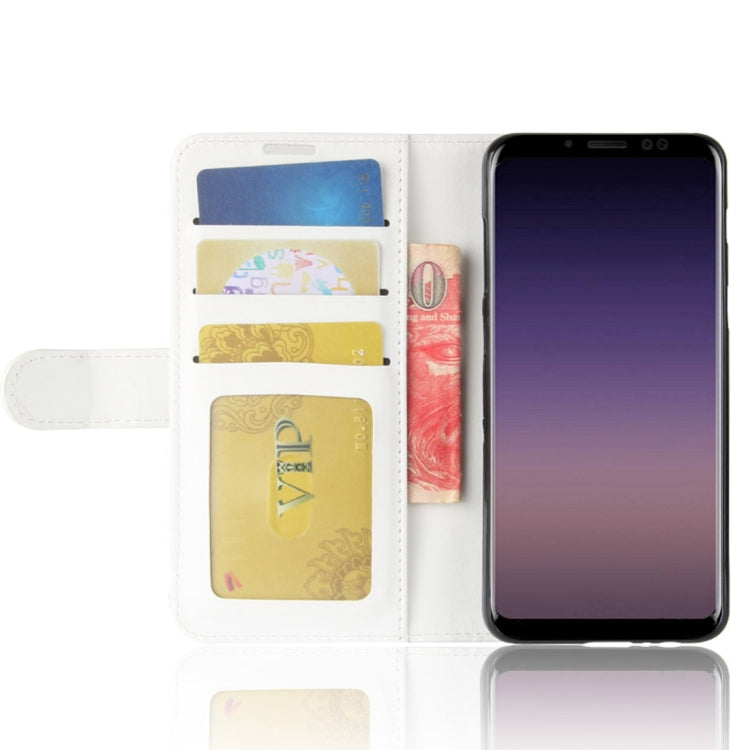 For Galaxy A5 (2018) A530F Crazy Horse Texture Horizontal Flip Leather Case with Holder & Card Slots & Wallet