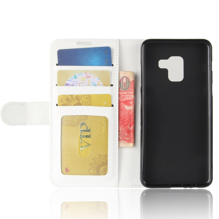 For Galaxy A5 (2018) A530F Crazy Horse Texture Horizontal Flip Leather Case with Holder & Card Slots & Wallet