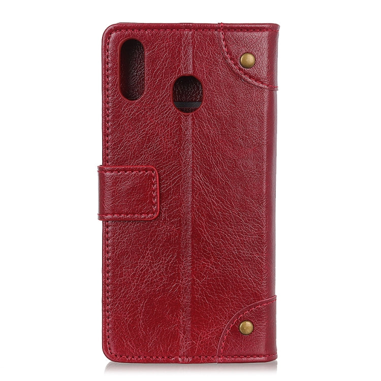 CUBOT Copper Buckle Nappa Texture Horizontal Flip Leather Case for Galaxy A20 / A30, with Holder & Card Slots & Wallet