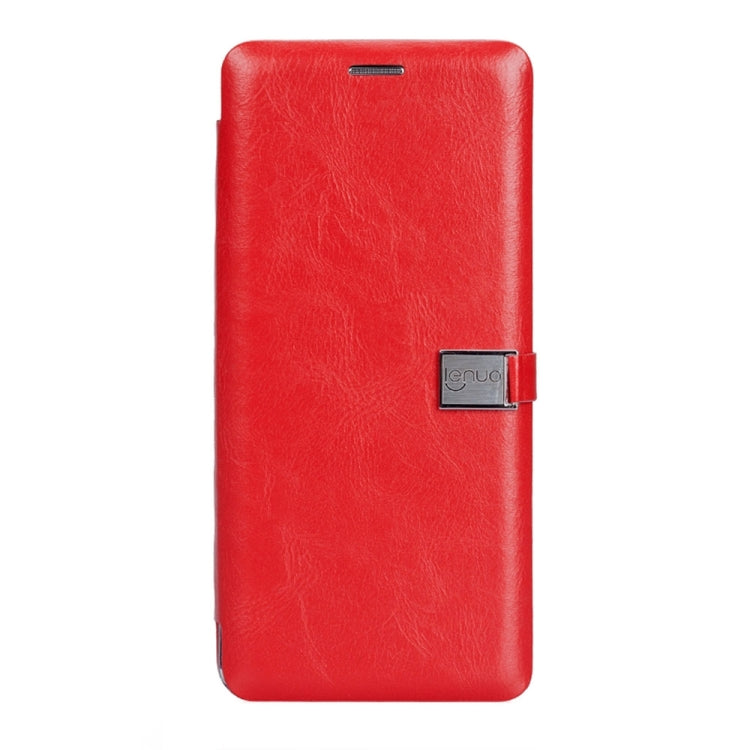 Lenuo for Galaxy Note 8 PU + TPU Crazy Horse Texture Horizontal Flip Leather Case with Card Slots