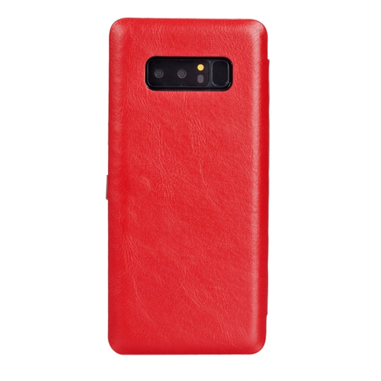 Lenuo for Galaxy Note 8 PU + TPU Crazy Horse Texture Horizontal Flip Leather Case with Card Slots