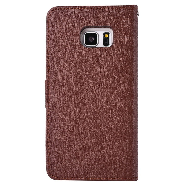 For Galaxy S7 / G930 Oracle Texture Separable Horizontal Flip Leather Case with Card Slots & Wallet & Photo Frame & Lanyard