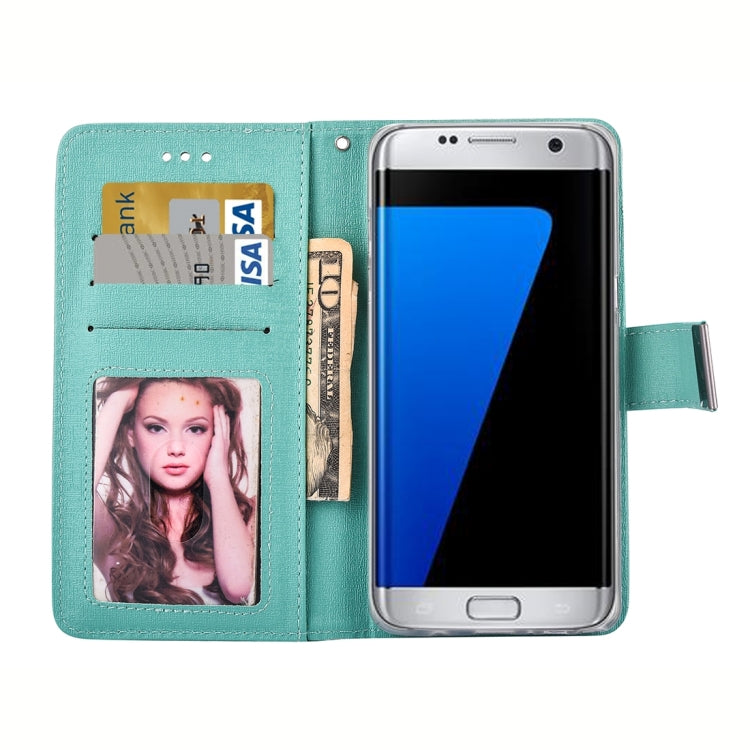 For Galaxy S7 / G930 Oracle Texture Separable Horizontal Flip Leather Case with Card Slots & Wallet & Photo Frame & Lanyard