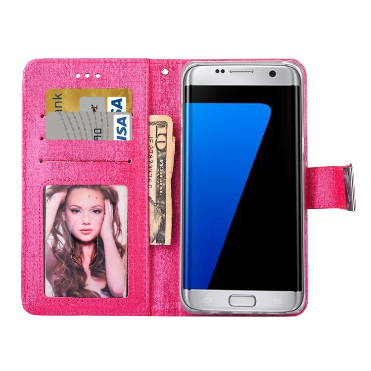 For Galaxy S7 / G930 Oracle Texture Separable Horizontal Flip Leather Case with Card Slots & Wallet & Photo Frame & Lanyard