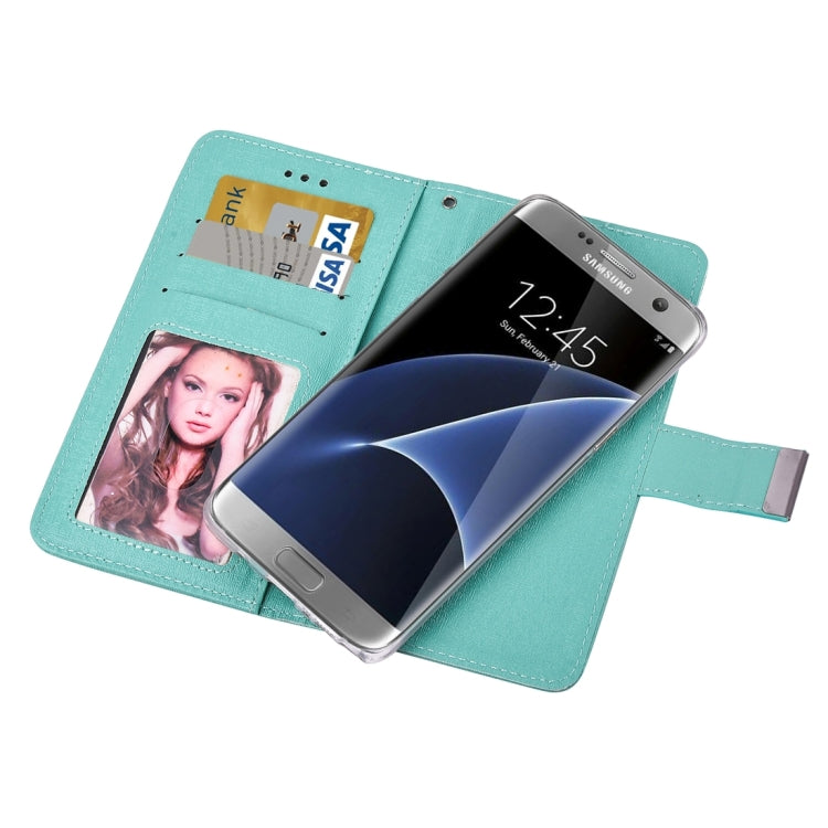 For Galaxy S7 Edge / G935 Oracle Texture Separable Horizontal Flip Leather Case with Card Slots & Wallet & Photo Frame & Lanyard