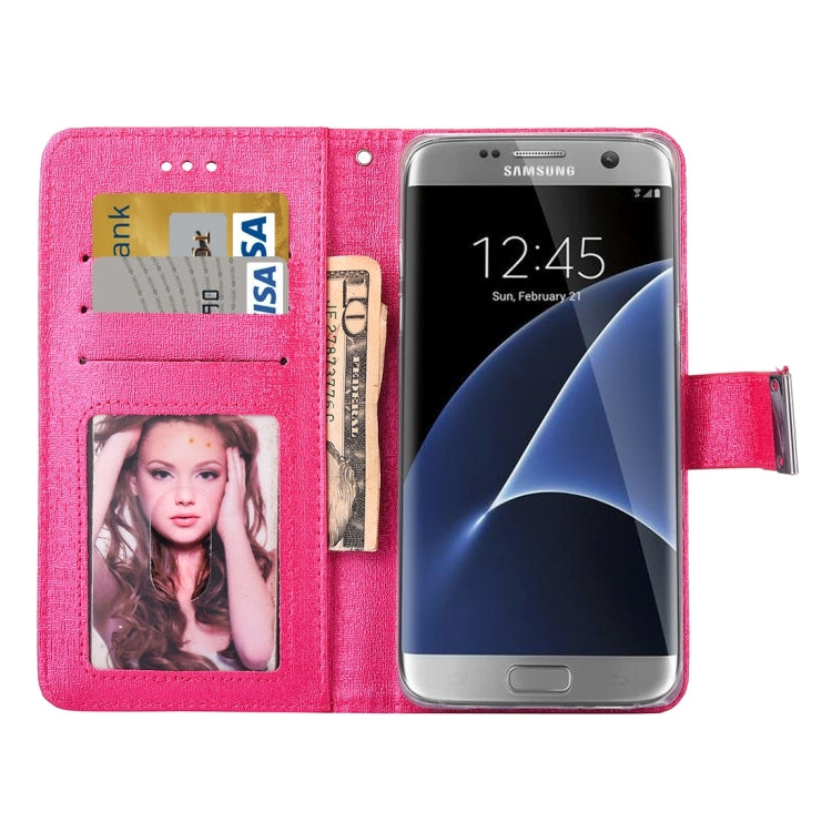 For Galaxy S7 Edge / G935 Oracle Texture Separable Horizontal Flip Leather Case with Card Slots & Wallet & Photo Frame & Lanyard