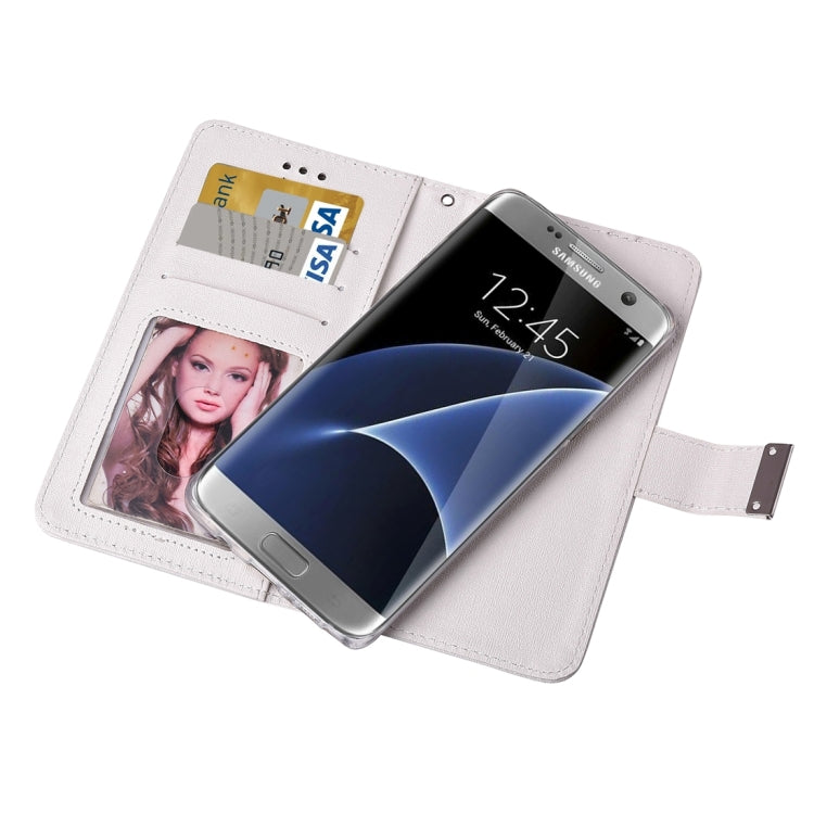 For Galaxy S7 Edge / G935 Oracle Texture Separable Horizontal Flip Leather Case with Card Slots & Wallet & Photo Frame & Lanyard
