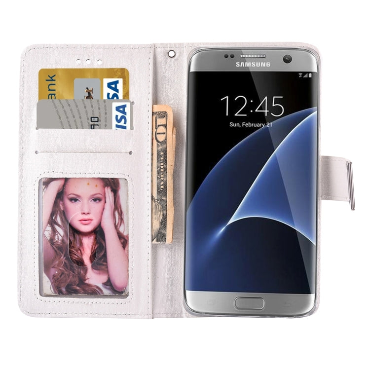 For Galaxy S7 Edge / G935 Oracle Texture Separable Horizontal Flip Leather Case with Card Slots & Wallet & Photo Frame & Lanyard