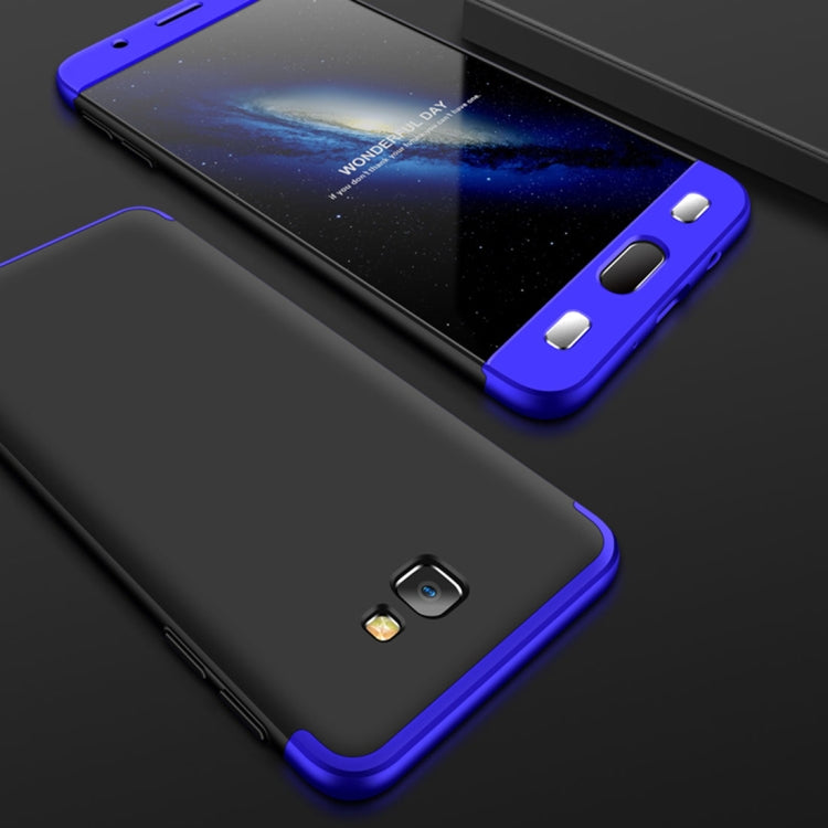 GKK for Galaxy J7 Prime Three-paragraph 360 Degree Full Coverage PC Protective Case Back Cover