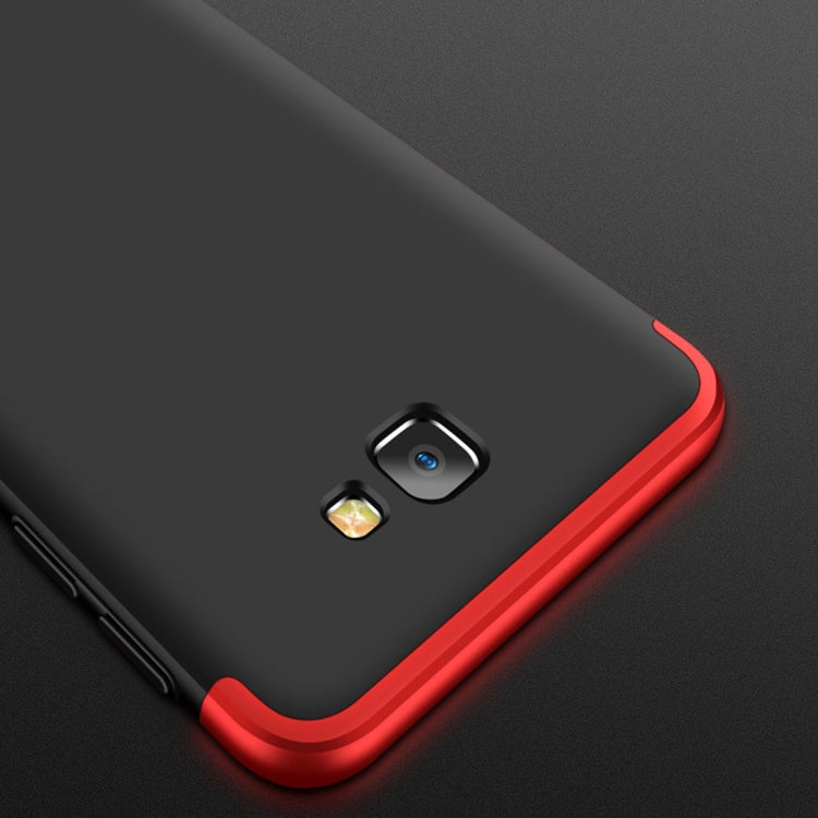 GKK for Galaxy J7 Prime Three-paragraph 360 Degree Full Coverage PC Protective Case Back Cover