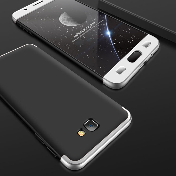 GKK for Galaxy J7 Prime Three-paragraph 360 Degree Full Coverage PC Protective Case Back Cover