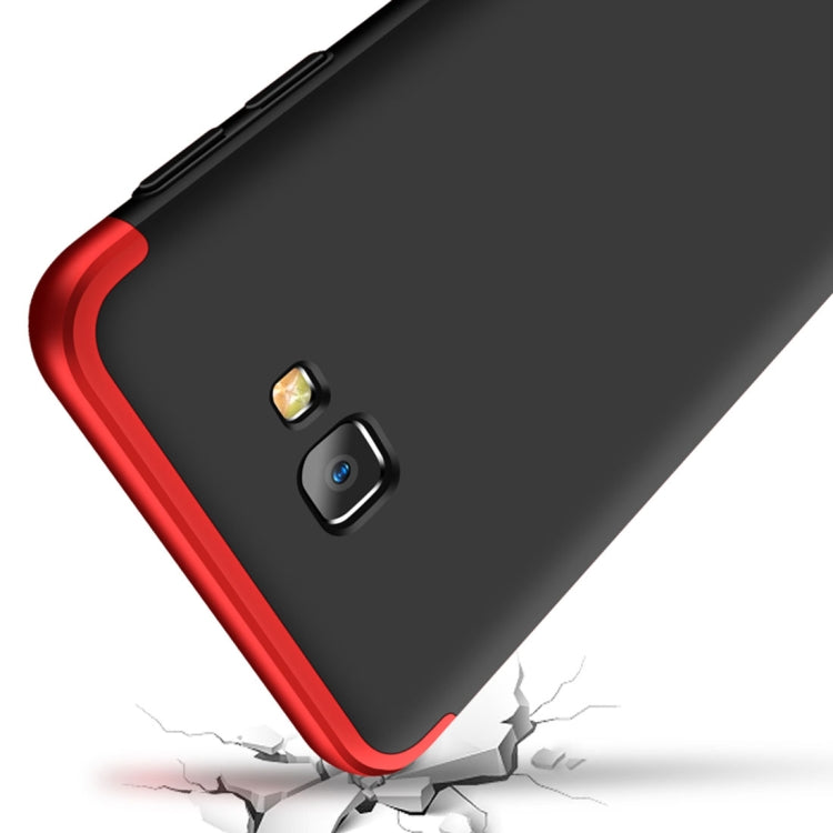 GKK for Galaxy J7 Prime Three-paragraph 360 Degree Full Coverage PC Protective Case Back Cover