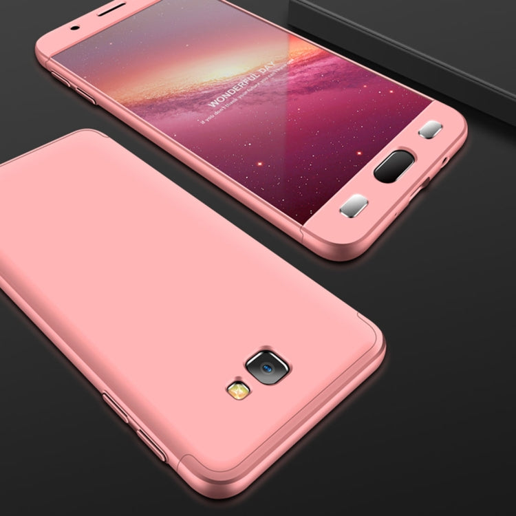 GKK for Galaxy J7 Prime Three-paragraph 360 Degree Full Coverage PC Protective Case Back Cover