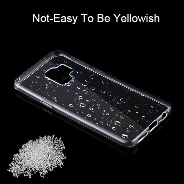 For Samsung Galaxy S9 0.75mm Ultra-thin Transparent TPU Protective Case(Transparent)