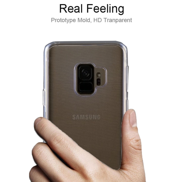 50 PCS for Samsung Galaxy S9 0.75mm Ultra-thin Transparent TPU Protective Case