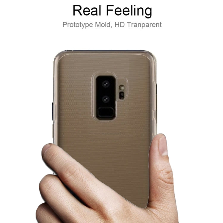 50 PCS for Samsung Galaxy S9+ 0.75mm Ultra-thin Transparent TPU Protective Case