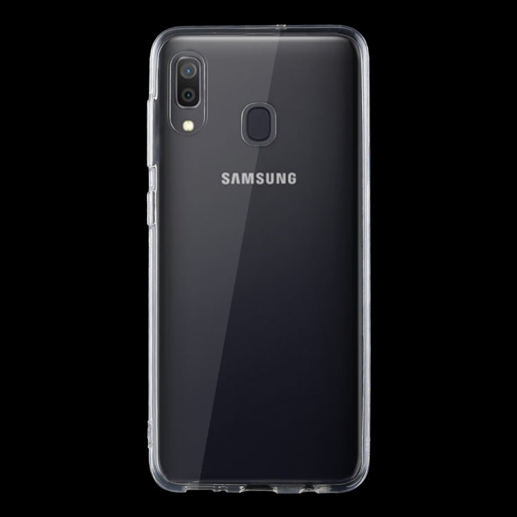 0.75mm Ultrathin Transparent TPU Soft Protective Case for Galaxy A30