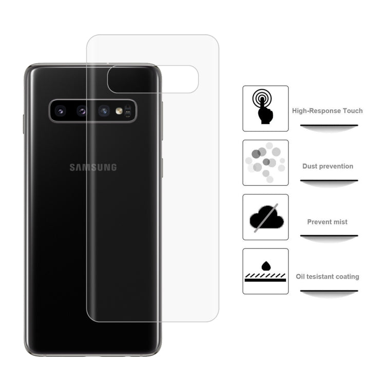 PET Full Screen Back Screen Protector for Galaxy S10