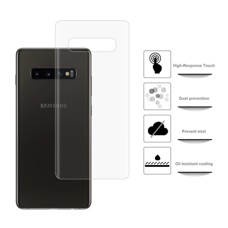 PET Full Screen Back Screen Protector for Galaxy S10+