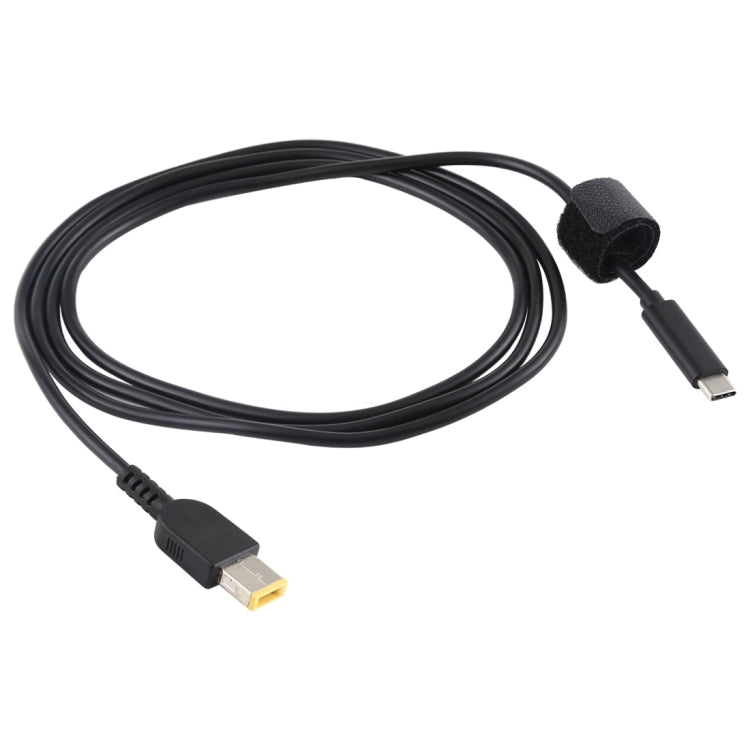 USB-C / Type-C to Big Square Male Laptop Power Charging Cable for Lenovo, Cable Length: about 1.5m