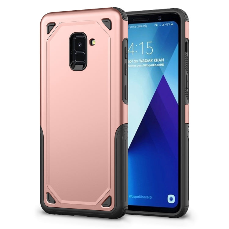 Shockproof Rugged Armor Protective Case for Galaxy A7 (2018)