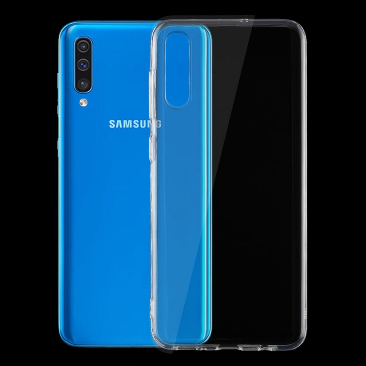 0.75mm Ultrathin Transparent TPU Soft Protective Case for Galaxy A50