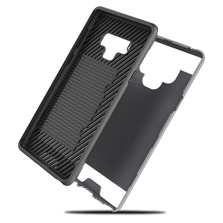 Brushed Texture Dropproof Protective Back Case for Galaxy Note 9, with Card Slot