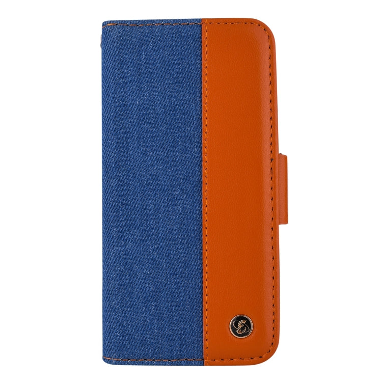 Detachable Denim Spliced Horizontal Flip Genuine Leather Case for Galaxy Note9, with Holder & Wallet & Card Slots