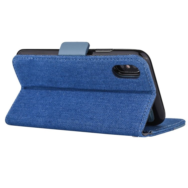 Detachable Denim Spliced Horizontal Flip Genuine Leather Case for Galaxy Note9, with Holder & Wallet & Card Slots