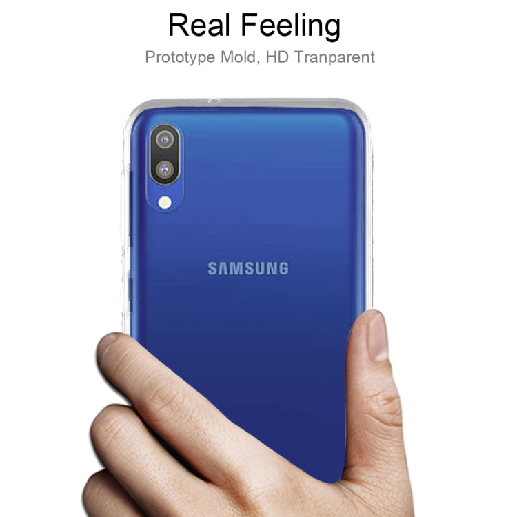 0.75mm Ultrathin Transparent TPU Soft Protective Case for Galaxy M10